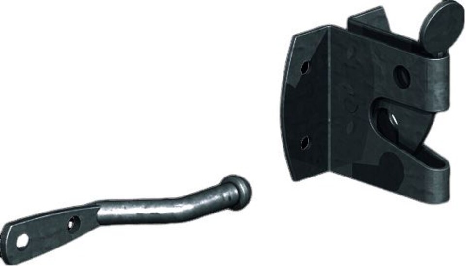 GateMate Black Automatic Gate Catch
