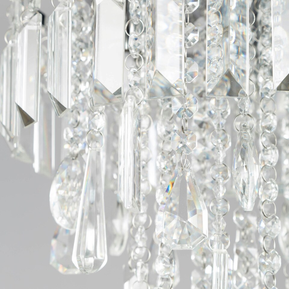 image 1 of BHS Bresna Flush Ceiling Light, Chrome