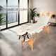 image 9 of Massage Table - 3-zone bed, wooden frame, bolsters, carry bag, head and armrests | Cream | beige | 1