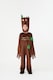 image 2 of Officially Licensed Stickman Unisex Kids Full Suit Costume - World Book Day, Dress-Up, and Role Play - Ages 3-8 | Brown | Brown | 6-8 years