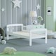 image 6 of Junior Vida Scorpio Toddler Bed With Side Rails, White, 70 x 140cm