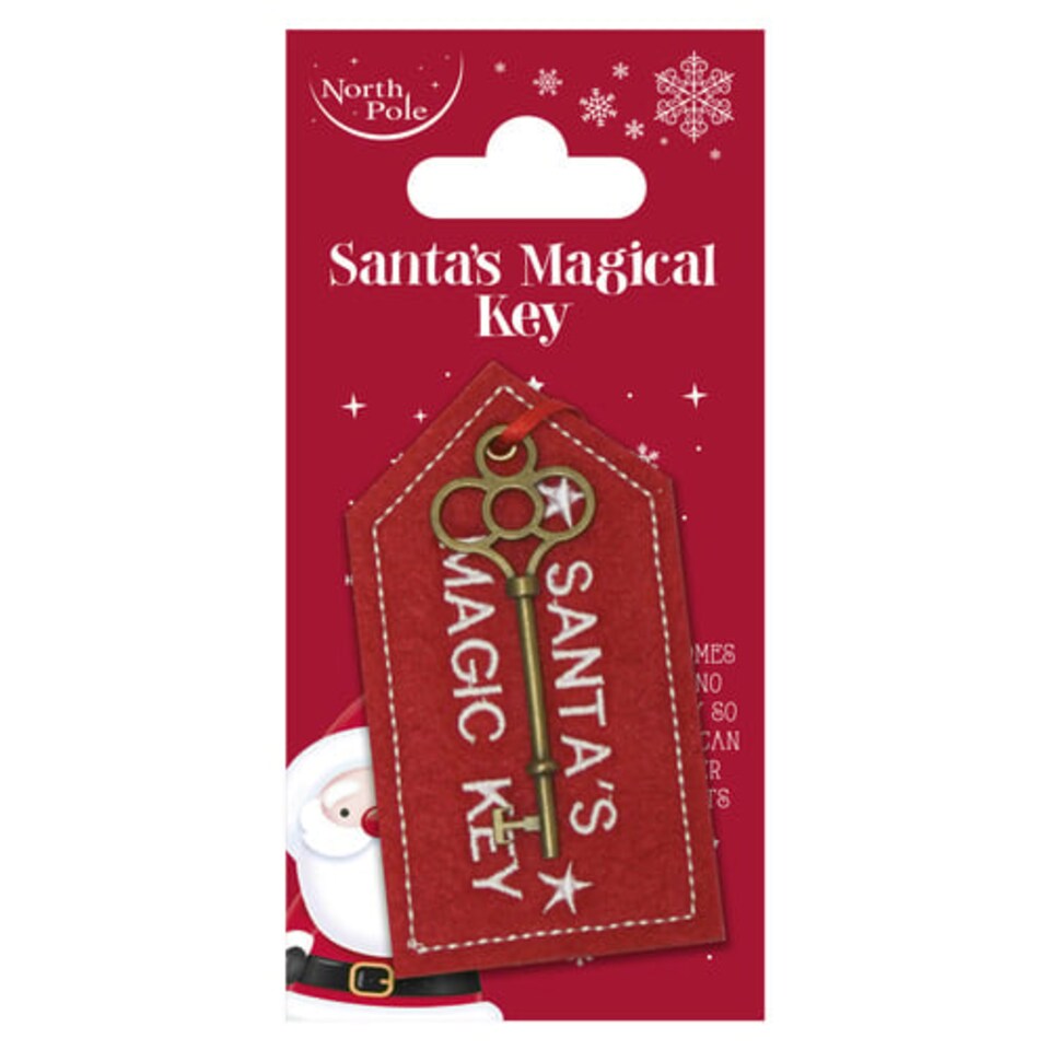 Santa's Magical Key Novelty Prop