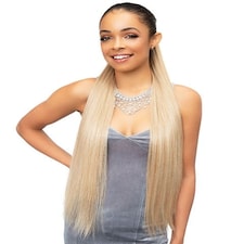 Janet Collection Noir Every Time Syn Olivia Long DS Ponytail Multi | F148 | One Size