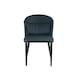 image 4 of Armchair Circular Blue Black Steel 51 x 83,5 x 54 cm (2 Units) Blue