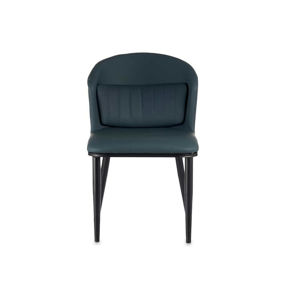 image 1 of Armchair Circular Blue Black Steel 51 x 83,5 x 54 cm (2 Units) Blue