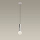 image 1 of Mist Bathroom Ceiling Simple Pendant Light Chrome E14