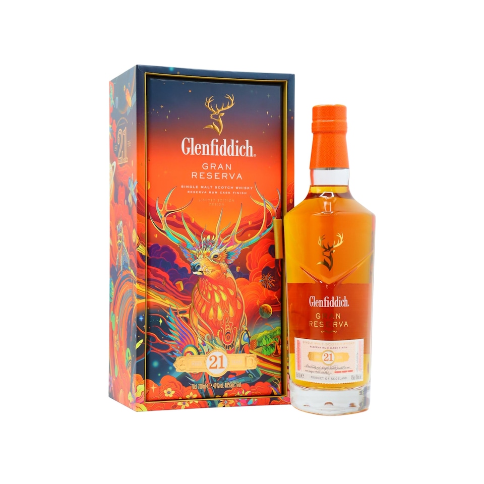 Glenfiddich - 2022 Lunar New Year - Gran Reserva Speyside Single Malt Scotch 21 year old Whisky