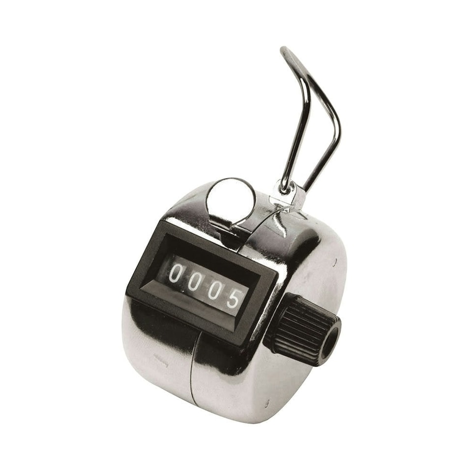 image 1 of Pack of 6 Janrax Metal Hand Tally Counters