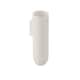image 1 of Cosmic Toothbrush Holder Circular Design with Stainless Steel White for Bathroom
