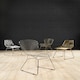 image 3 of Interioirs by Premier Small Gold Metal Wire Chair, Sturdy Metal Chair for Kitchen, Outdoor Tapered Metal Chair for Patio, Lawn