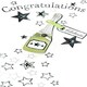 image 2 of Congratulations Celebrate Luxury Champagne Greeting Card Hand-Finished Cards