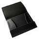 image 2 of Janrax A4 Black 3 Flap Folder with Elasticated Closure