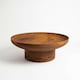 image 2 of Nicoman Large Corten Steel Rust Fire Pit 70cm Outdoor Round Firepit for Garden