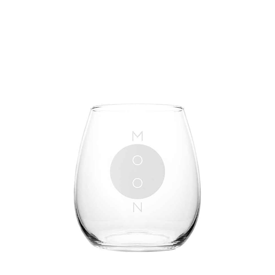 image 1 of Moon Cherry Gin Gift Pack - Cherry Infused Gin - 1x50cl Gin, 2x Moon Tumblers
