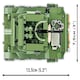 image 4 of H.M.C M8 Scott brick tank model - COBI 2279 - 525 bricks
