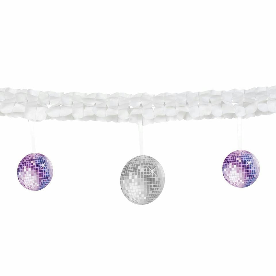image 1 of Boland Disco Ball Party Banner - Multicoloured - One Size