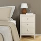 image 6 of Madrid Bedside Table 3 Drawers in Cashmere N/A