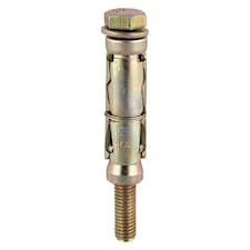 Timco - Shield Anchor Loose Bolts - Yellow (Size M8:25L (M8 x 75) - 24 Pieces)