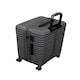 image 4 of IT Luggage Jumbo Charcoal Medium Suitcase with TSA Lock Grey | Medium