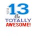 image 1 of You're 13 & Totally Awesome Birthday Card