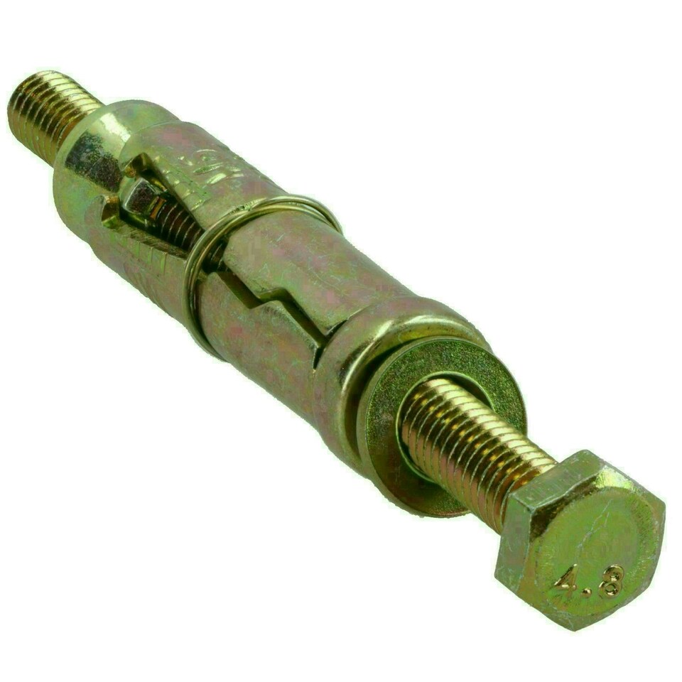 image 1 of M6 6mm x 75mm Expansion Rawl Bolt for Masonry Sleeve Anchors Fastener 80pk