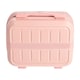 image 10 of Living and Home Lightweight Portable Hard Shell Travel Cosmetic Case White | Personal Item