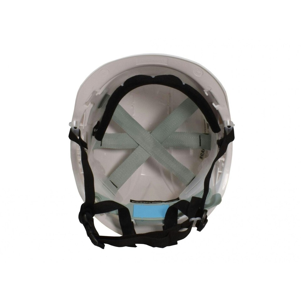 image 1 of Scan Short Peak Safety Helmet - Multi Colour - White Multi | One Size