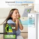 image 4 of HOMCOM 5000BTU Portable Air Conditioner 4 Modes LED Display Timer Home Office