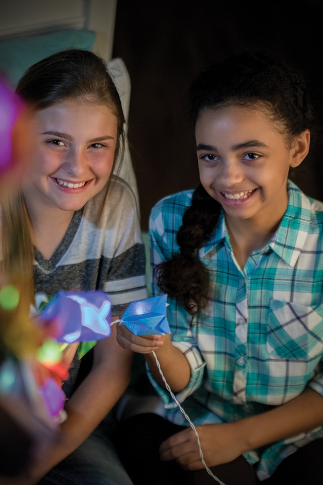 image 1 of KidzMaker - Origami Flower Lights