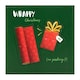 image 1 of Hallmark Christmas Card 'Wrappy Christmas'- Small Square