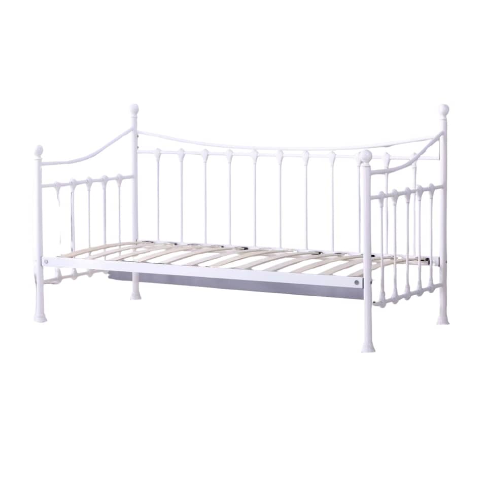 image 1 of Daybed Without Trundle white 3ft single bed metal bedroom living room