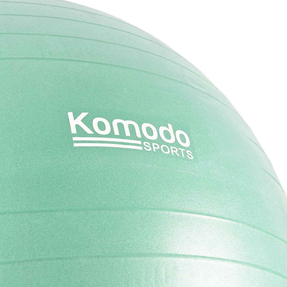 image 1 of Komodo 85cm Yoga Exercise Ball - Green