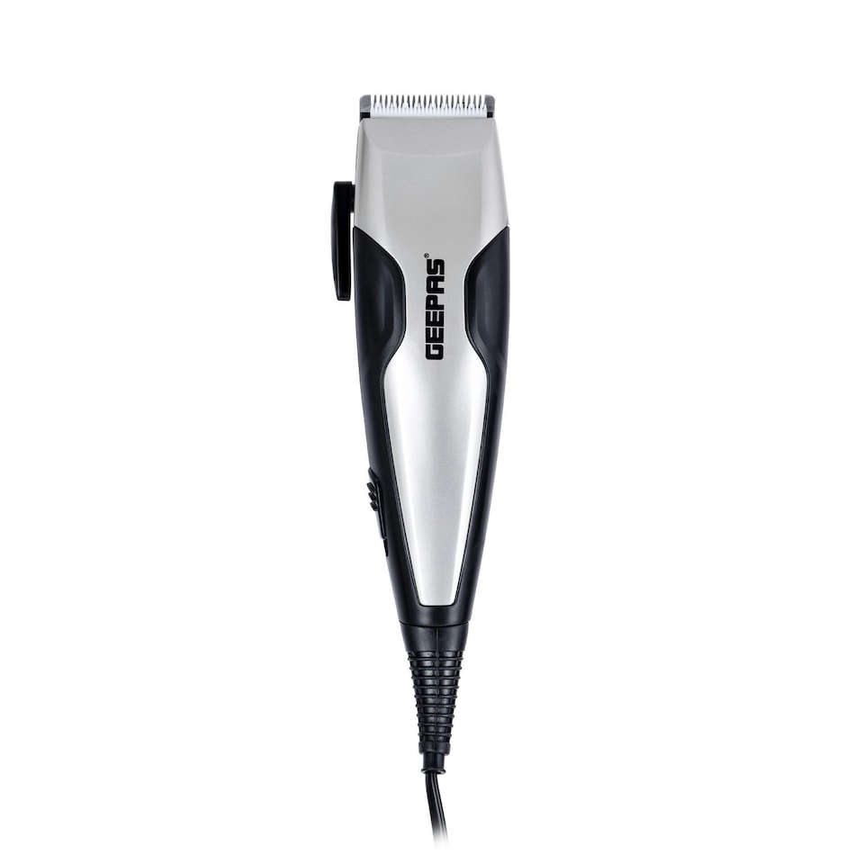 image 1 of GEEPAS Electric Hair Clipper – AC Mains Clipper/Trimmer with High Precision Ceramic Blades