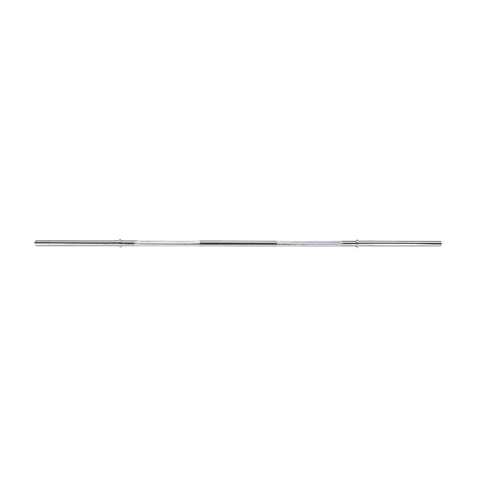 image 1 of York 5ft Standard 1 Inch Barbell, Chrome-Plated Solid Steel, Knurled Grip | Multi