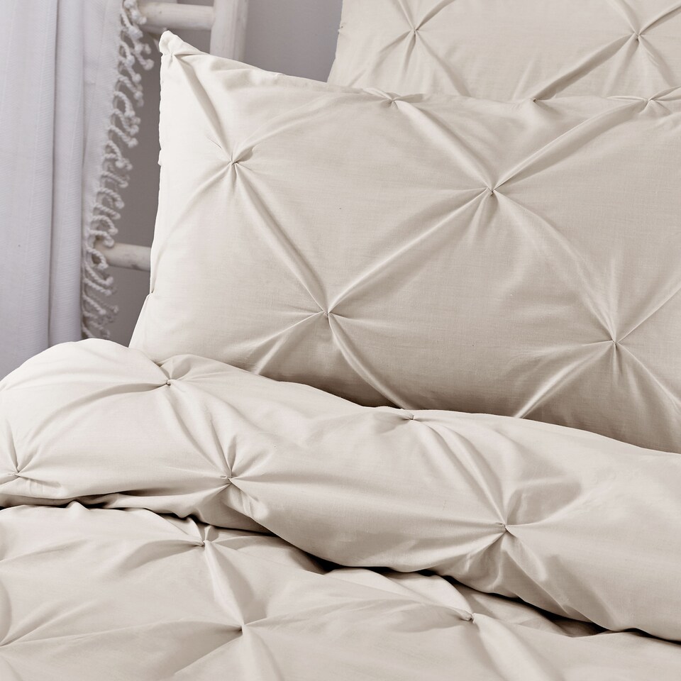 image 1 of Serene Lara Duvet Cover Set Natural