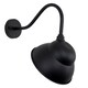 image 1 of ValueLights Porter Pair Black Outdoor Wall Lantern and Warm White Bulb