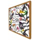 image 5 of Monochrome leaves (Picutre Frame) White | XS