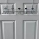 image 2 of Showerdrape Moretti Chrome Over Door Storage Hooks