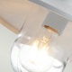 image 2 of Klampenborg Outdoor Dome Wall Lamp White, IP44