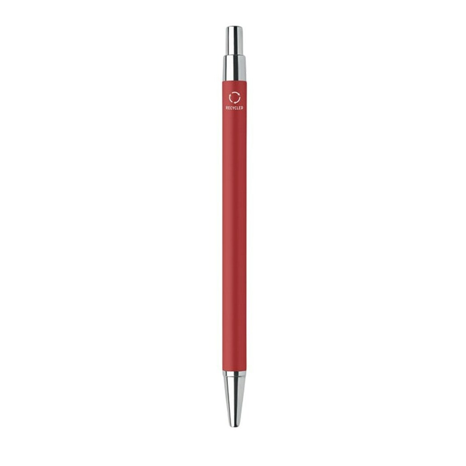 image 1 of MidOcean Dana Recycled Aluminium Ballpoint Pen - Red - 14cm x 0.8cm