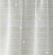 image 4 of Lima Gold Metallic Lurex Stripe Voile Panels - Pair 140 x 183cm (55x72") | Gold | Gold | 2