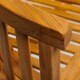 image 2 of Greenhurst Woodfield Acacia Garden Bench - Natural Oiled Finish Brown | Natural
