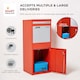 image 5 of SMART PARCEL BOX® Large Front & Rear Access | Red | 1