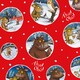 image 3 of The Gruffalo Christmas 2 Sheets & 2 Tags Gift Wrap