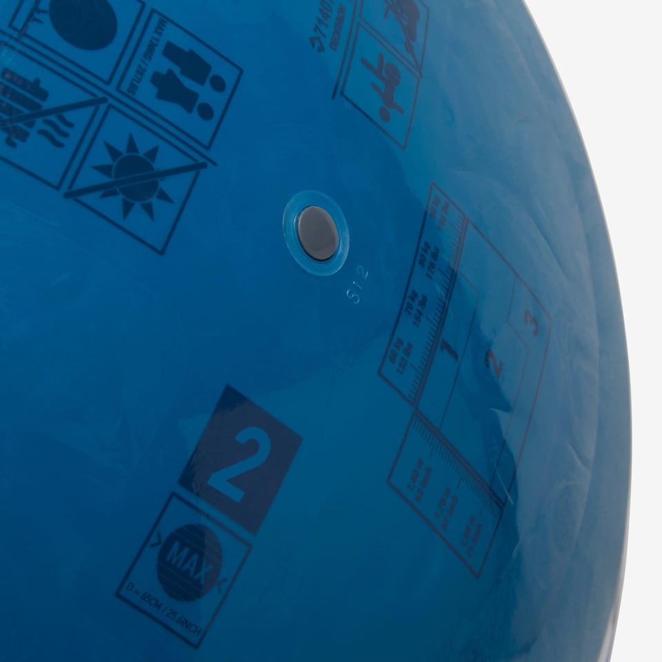 image 1 of Decathlon Size 2 / 65 cm Durable Swiss Ball - Blue