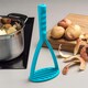 image 10 of Zeal Flexitech Silicone Potato Masher, Red