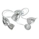 image 1 of BHS Arya Bathroom Flush Ceiling Light | Silver | Chrome | 1