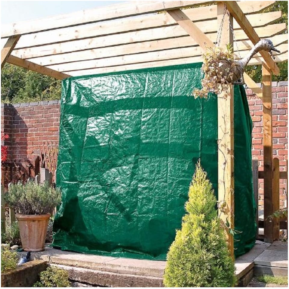 image 1 of Waterproof Garden Furniture Cover For Bench Swinging Chair Heavy Duty