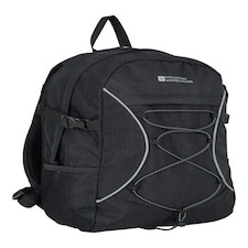 Mountain Warehouse Bolt 18L Backpack Rucksack Padded Straps Multi Pocket Day Bag Black