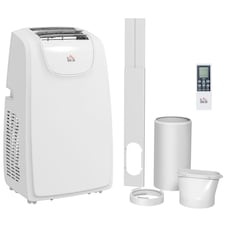 HOMCOM 12,000 BTU Portable Air Conditioner with 35m², Quiet Mode, Dehumidifier